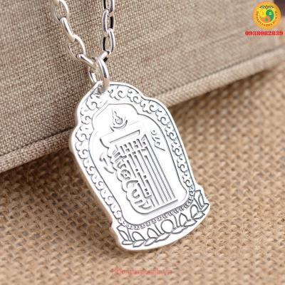 Mặt dây chuyền khắc Kalachakra